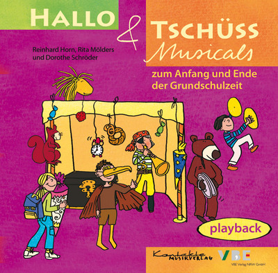 Hallo & Tschüss Musicals (Playback-CD)